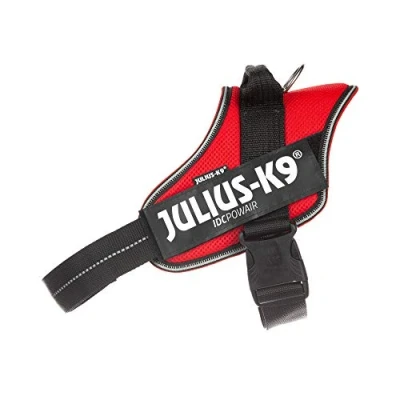 Abbildung von Julius K9 IDC POWAIR Hundegeschirr, Größe: 1, rot, 63 85 cm