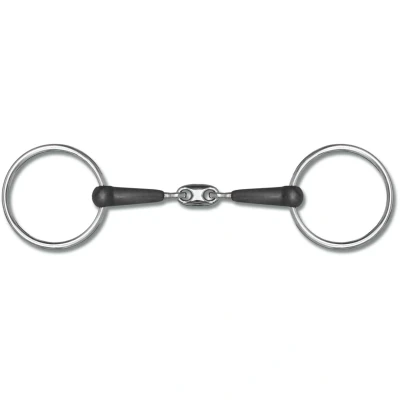 Abbildung von Waldhausen Wassertrense 15mm Gummi Doppelt Gebrochen 14,5cm