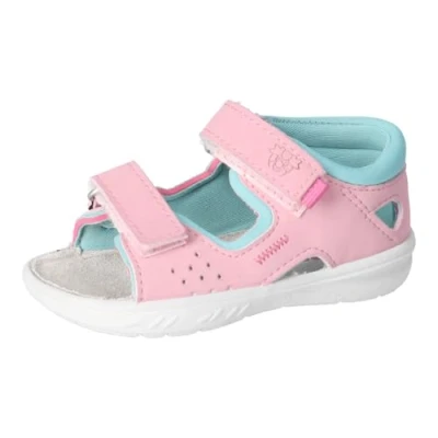 Abbildung von RICOSTA Mädchen Badesandalen MANTU, Kinder Lauflernschuhe, Weite: MITTEL, waschbar, offene Schuhe, Strandschuhe, Badeschuhe, Mallow/Frozen (330), 23 EU