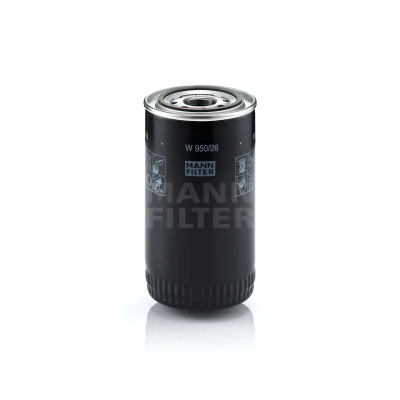 Abbildung von MANN FILTER W 950/26 Ölfilter M 27 X 2 Anschraubfilter IVECO: EuroFire, EuroCargo I III