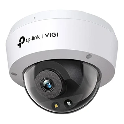 Abbildung von TP Link VIGI C230 2,8 mm Objektiv Smart Sicherheitskamera 3 MP HD Vollfarb Dome Netzwerkkamera integriertes Mikrofon IK10 vandalismussicher IP67 wasserdicht H.265+ PoE/12V CCTV