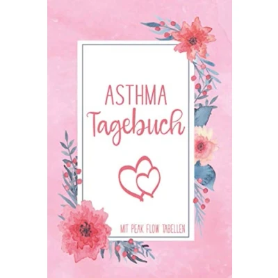 Abbildung von Asthma Tagebuch: Tagebuch Schmerzen in den Griff bekommen mit vorgefertigten Feldern für ein übersichtliches Beschwerdenprotokoll ausreichend Platz Notizen