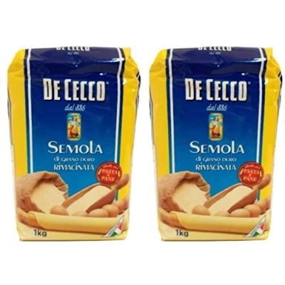 Abbildung von Hartweizengrieß Semola di Grano Duro, De Cecco, No.176 (2 KG)