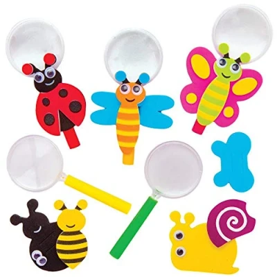 Abbildung von Baker Ross Käfer Lupen Glass Bastelsets (5 Stück)