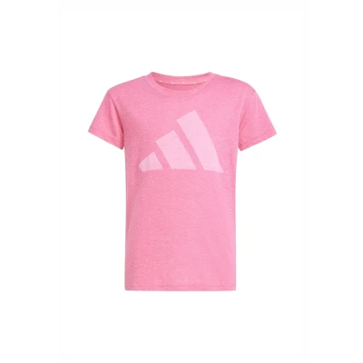 Abbildung von adidas Mädchen Essentials Big Logo T Shirt, Pink Fusion/White, 11 12 Years