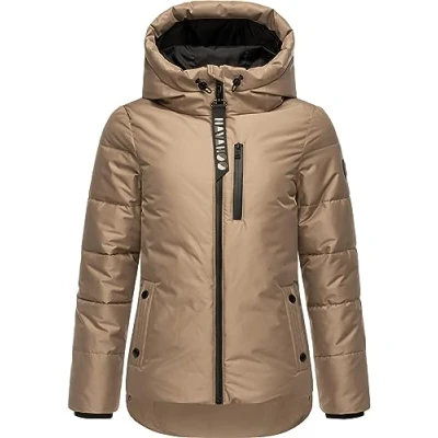 Abbildung von Navahoo KRÜMELEIN Winterjacke, Damen, Größe: Medium, Taupe grey