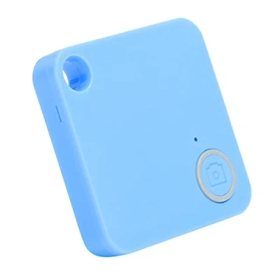Abbildung von Bluetooth Tracker, Schlüsselfinder und Gegenstandsfinder für Schlüssel, Taschen Mehr mit 10 M Reichweite Zum Auffinden von Fernbedienung, Haustier Brieftasche(Blau)