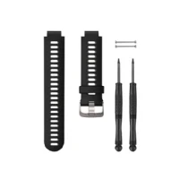 Abbildung von Garmin Smartwatch Armband Schwarzes/Graues Uhrenarmband