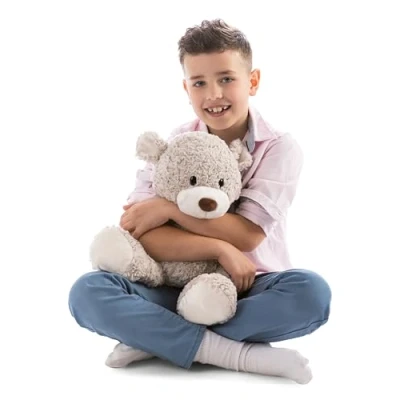 Abbildung von NICI Kuscheltier Bär Finni 50cm grau Weiches Plüschtier niedliches Stofftier zum Kuscheln &amp; Spielen tolle Geschenkidee für Kinder Erwachsene 62321