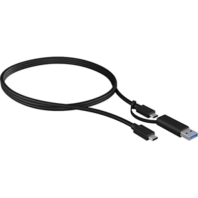 Abbildung von USB 3.2 Gen 2 Kabel, C Stecker &gt; A +