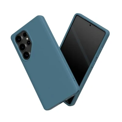 Abbildung von RhinoShield Case kompatibel mit [Galaxy S25 Ultra] SolidSuit Stoßdämpfende &amp; schlanke Schutzhülle Premium Finish 3.5 Meter Fallschutz Ozeanblau