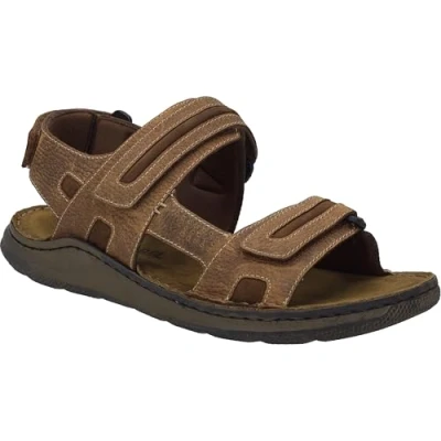 Abbildung von Josef Seibel Riemensandalette, Herren, Größe: 41, Cognac Schuhe