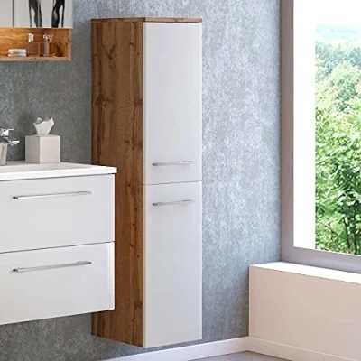 Abbildung von Midischrank Badschrank Beistellschrank Seitenschrank Schrank Badmöbel Livorno I