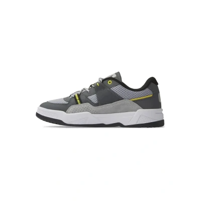Abbildung von DC Shoes Construct Sneaker low, Größe: 43, Wyy white grey yellow Leder