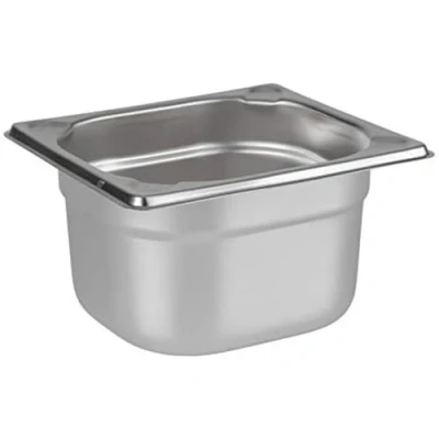 Abbildung von Kantine 1/6 GN 1.6 ltr 17.5x16x10 cm Rustfrit stål,1 stk