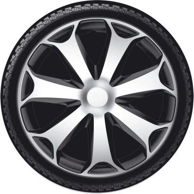 Abbildung von AutoStyle PP 5106SB Radblenden 16Zoll schwarz/silber