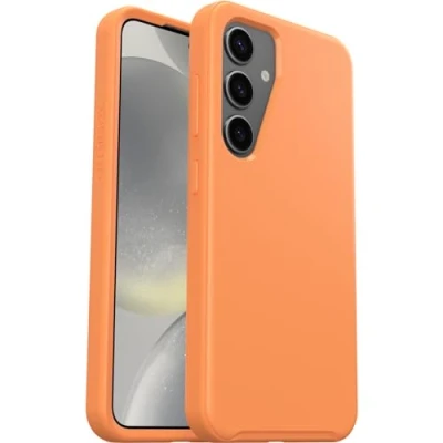 Abbildung von Samsung Galaxy S24 Hülle Kunststoff OtterBox Hard Case/Backcover Handyhülle Orange Shockproof/Stoßfest