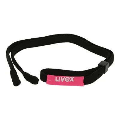 Abbildung von uvex eyewear strap Brillenband zum Aufstecken auf eine Sportbrille leicht &amp; komfortabel black pink one size