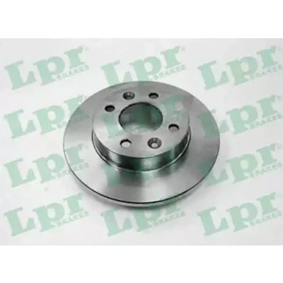 Abbildung von LPR R1081P Bremsscheibe 238 12 4 voll RENAULT: CLIO 2, TWINGO 1, MEGANE DACIA: Sandero I, Logan I MCV, Limousine
