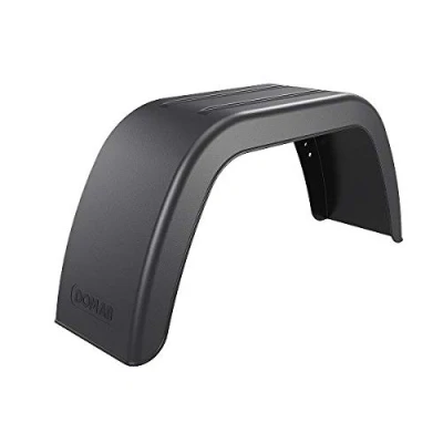 Abbildung von UNITRAILER 13&quot; anhänger kotflügel DOMAR Universeller Schutzblech PKW Radkasten B:190mm, L:660mm, H:300mm für