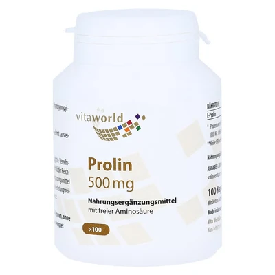 Abbildung von Prolin 500 mg Kapseln 100 St
