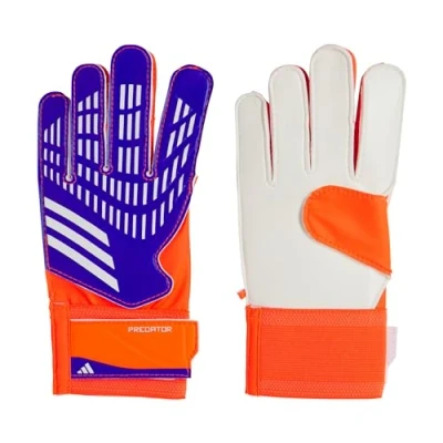 Abbildung von adidas Performance Glove Training Unisex Torwarthandschuh für Kinder, Größe: 4, Lucid blue/solar red/white