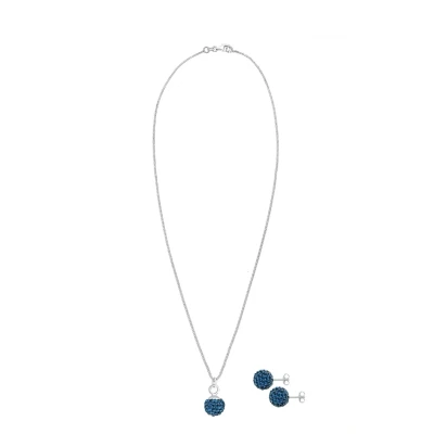 Abbildung von Elli Classic SET Ohrringe, Damen, Größe: 45, Blau