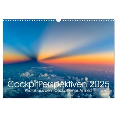 Abbildung von CockpitPerspektiven 2025 (Wandkalender DIN A3 quer), CALVENDO Monatskalender