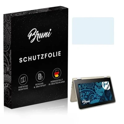 Abbildung von Bruni Schutzfolie kompatibel mit HP Pavilion x360 13 u003ng Folie, glasklare Displayschutzfolie (2X)
