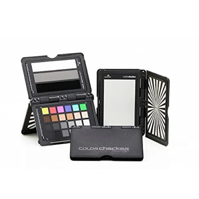 Abbildung von Calibrite ColorChecker Passport Video: Farbkarte zur Farbkorrektur bei der Videobearbeitung