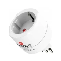 Abbildung von Skross 1.500272, Typ C (Euro Stecker), Universal, 100 250 V, 10 A, Weiß, 2500 W