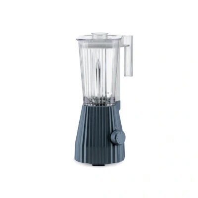 Abbildung von Alessi Mixer Plissé 5 Geschwindigkeiten + Turbostufe grau Michele de Lucchi 1.5 Liter MDL09 G