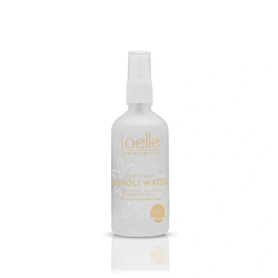 Abbildung von Loelle Bio Gesichtswasser mit Orangenblüten alkoholfrei 100% reines Neroliwasser Gesichtstoner für porentiefe Reinigung alle Hauttypen Make up Grundierung Hergestellt in Marokko (100ml)