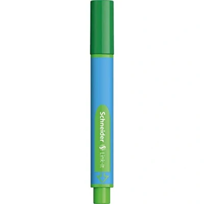 Abbildung von 5 x Schneider Kugelschreiber Slider Link It Kappenmodell XB grün