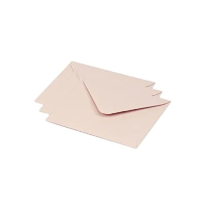 Abbildung von Clairefontaine 60134C Packung mit 20 Umschlägen Pollen 12,5x13,8 cm, 120g, gefüttert, ideal für Einladungen und Korrespondenz, Premium glattes Papier, Cremeweiß, 1 Pack