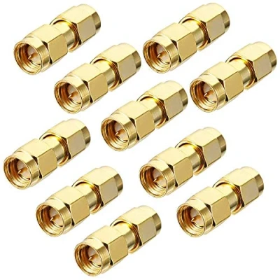 Abbildung von TengKo RF Coaxial Adapter Connector SMA Coax Jack Male to (10 Pack)
