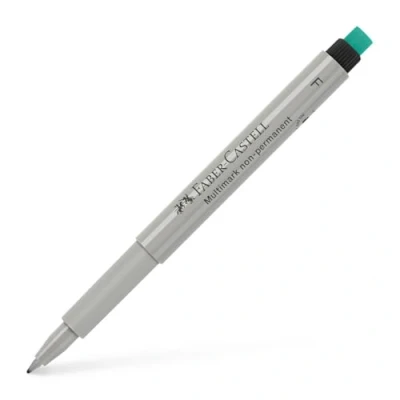 Abbildung von FABER CASTELL Multimark F non permanent Folienstift 0.6 mm Schwarz