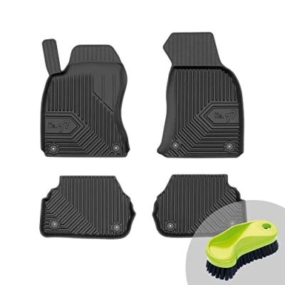 Abbildung von FROGUM No.77 Gummimatten Ganzjahresset von Auto Fußmatten Autofussmatten für Audi A6 C5 Allroad 1999 2004 Langlebiges TPE Material