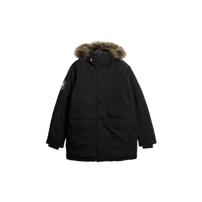 Abbildung von Superdry Everest Wintermantel, Herren, Größe: Medium, Jet black