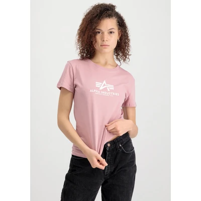 Abbildung von Alpha Industries NEW Tshirt print, Damen, Größe: Small, Silver pink