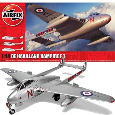 Abbildung von de Havilland Vampire F.3 Modellbausatz, 1:48