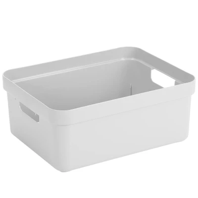 Abbildung von SUNWARE Sigma Home Box 24 Liter ohne Deckel, 44,5 x 34,5 18 cm weiß