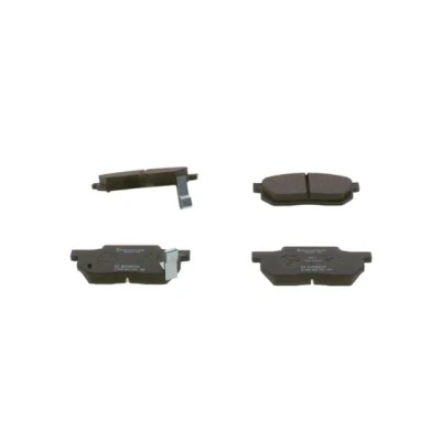 Abbildung von BOSCH 0 986 490 440 Bremsbelagsatz Low Metallic mit akustischer Verschleißwarnung HONDA: Jazz 3 Schrägheck, CIVIC V Hatchback, 4 Hatchback