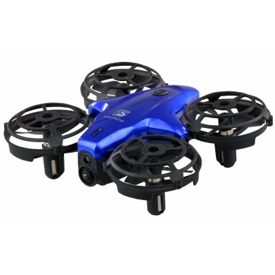 Abbildung von Sparrow RC Mini Drohne blau mit einfacher Steuerung