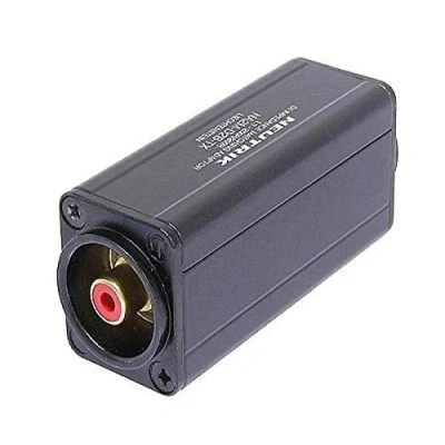 Abbildung von Neutrik XLR/RCA 3 Pin XLR RCA Schwarz Kabelschnittstellen /adapter
