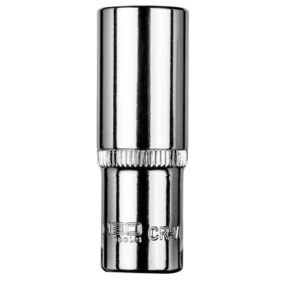 Abbildung von NEO TOOLS 08 498 Steckschlüsseleinsatz 1/4Zoll 13 mm Chrom Vanadium Stahl Sechskant