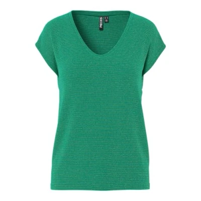 Abbildung von PIECES Pcbillo Tee Lurex Stripes Noos Bc