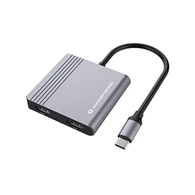Abbildung von Conceptronic DONN13G 4 in 1 USB 3.2 Gen Dockingstation
