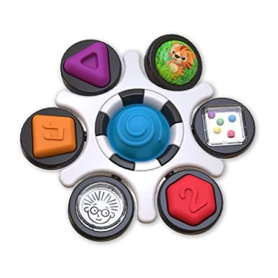 Abbildung von Baby Einstein Curiosity Clutch Aktivitätsspielzeug, Weiβ, Babyspielzeug