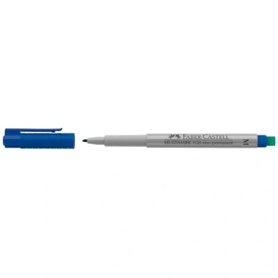 Abbildung von Faber Castell Folienschreiber nonpermanent M blau